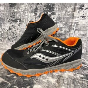 Saucony Cohesion 14 TR Trail Running Shoes Little Big Kid Size 5.5‎ Orange Youth